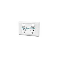 Double Power Point 10Amp Nitrox Series Double Pole | NP-GPO2DP
