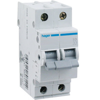 HAGER MT232C | Two Pole 32Amp 10kA C-Curve Circuit Breaker