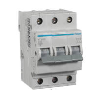 HAGER NT310C | Circuit breaker three pole 10 amp 10ka
