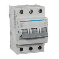 HAGER NT363C | Circuit breaker three pole 63 amp 10ka