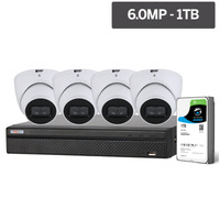 Watchguard NVRKIT-C461F | 4 Camera CCTV Surveillance Kit 6MP