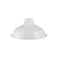 Oriel OL2260-27WH | Warehouse Industrial Vintage Shade 27cm | White