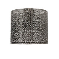 Oriel OL2267CH | BURSA 270mm DIY Laser Cut Metal Ceiling Light | Chrome