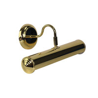 Oriel OL50800BP | Picture Light Indoor Plated Wall Light | Brass