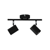 Oriel Lighting OL58611-2BK | Baril 2 Light Track Kit GU10 | Black