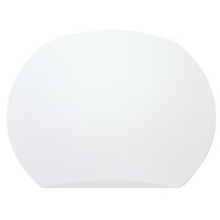 Oriel OL59407 | Elba Opal Matt Wall Light | 280mm