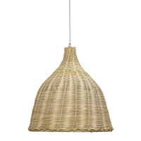 Oriel OL64304 | Bukit Handmade Cane Pendant E27 | Natural