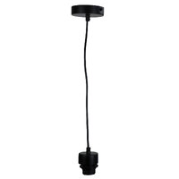 Oriel OL69253BK | PARTI 1800mm E27 Suspension Kit | Black