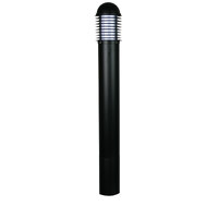 Oriel OL7155BK | Velika In-Ground Outdoor Bollard 1m | Black