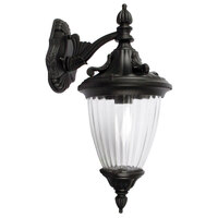Oriel OL7321BK | Newark Traditional Outdoor Wall Light | Black