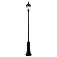 Oriel OL7326BK | Newark Traditional Post Light 220cm | Black