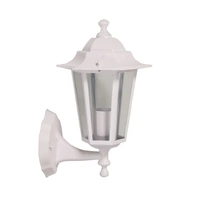 Oriel OL7402WH | Ascot White Upward Outdoor Wall Light | IP44