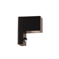 Oriel OL7826BK | Atlas Outdoor PIR Sensor Light | Black