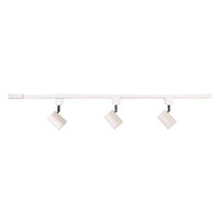 Oriel Lighting OL85304 | Baril 3 Light Track Kit | White