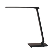 Oriel OL92631BK | Luke Touch Dimming LED Desk Lamp with USB | Black
