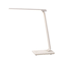 Oriel OL92631WH | Luke Touch Dimming LED Desk Lamp with USB | White