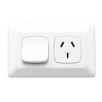 Clipsal P2015 | Single power point GPO 10Amp 250v White (P2000 Series)
