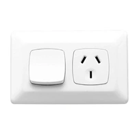 Clipsal P2015 | Single Power Point GPO 10Amp 250v White (P2000 Series)