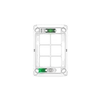 Clipsal Pro Series P3046G | 6 Gang Grid Plate Only