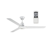 Clipsal Airflow Ceiling Fan P3HS1200ALR-WE | 3 Blade 1200mm White With Remote Control