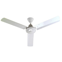 Clipsal Airflow Ceiling Fan P3JH1400AL-WE | 3 Blade 1400mm White J-Hook