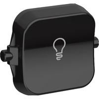 Clipsal Pro Series P40LR-BK | Dolly Rocker "Light" | Black