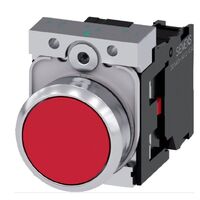 Siemens PB-M-RED | Sirius ACT Metal Round Push-button 500VAC/DC | Red