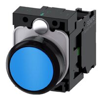Siemens PB-P-BLU | Sirius ACT Round Push-button 500VAC/DC | Blue