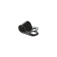 Cabac PCBK-6 | Nylon P Clip 6.3mm Cable Black 100 Pack