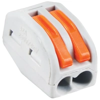 Major Tech PCT-212B | 2.5mm² 2-Pole Splicing Connector Blocks | Jar of 100