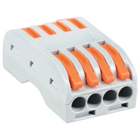 Major Tech PCT-224B | 2.5mm² 4-Pole Interjoining Connector Blocks | Jar of 25