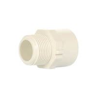 AC Direct PDP20-20MTVS | 20mm PT Male Socket | White