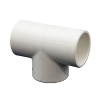 AC Direct PDP20-TEE | 20mm Pressure Drain Pipe T Piece | White