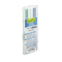 Pica Marker 4040 | Dry Marker Water Jet Resistant Refills Assorted 8 Pack