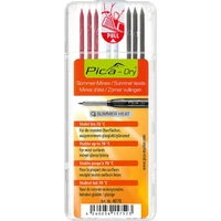 Pica Marker 4070 | Dry Marker Summer Heat 70°C Refills Assorted 10 Pack