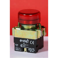 Illuminated Pilot Light RED LED 240V AC | PL-R/LED240