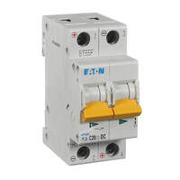 Eaton PLS6-C20/2DC | 20 amp DC Circuit breaker 2 pole 10kA