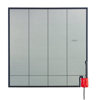 Pro Line 85 Watt Bathroom Mirror Demister | 570 x 760mm Diameter | PO967500