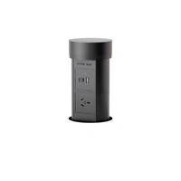 Point Pod PPCUB | Pop-Up Power Outlet 1 Power Point with USB A+C | Black