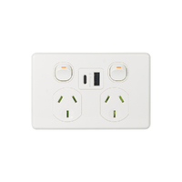 Trader Puma PUPP2USB2GAC | Twin Socket 10A Power Point USB Type A & C | White