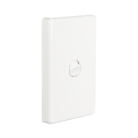Trader Puma PUSWV1G | 1 Gang 16A Vertical Switch | White