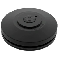 Red Smoke Alarms R10RFB | Black Photoelectric RF Wireless smoke alarm | 10 year Battery