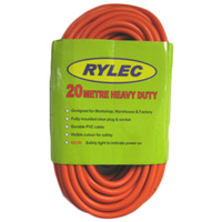 Extension Lead 20 Metre 10 Amp Heavy Duty with Neon Plug