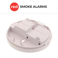 Red Smoke Alarms R240ACB | 240V Base for 240v smoke alarms when connecting to RAC240 Controller