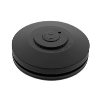 Red Smoke Alarms R240RCB | Black Photoelectric Smoke Alarm 240v | 10 Year Lithium Battery