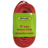 Extension Lead 30 Metre 10A With Neon Plug | Heavy Duty 15A Cable