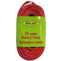 Extension Lead 30 Metre 10A With Neon Plug | Heavy Duty 15A Cable