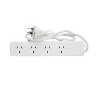 Rylec R4PB  | 4 Port Power Board O/Load Protect | White