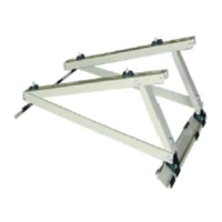 Roof Bracket 150KG Powder Coated - RB560 | 500 - 250- 780mm