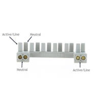 RCBO-NA6 | RCBO 6KA Neutral / Active 6 Pole Insulated 6Ka Busbar System